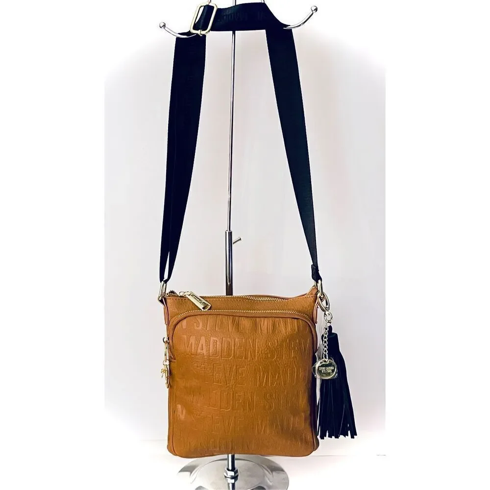 NWT Steve Madden Bglamm Crossbody Tan Bag New